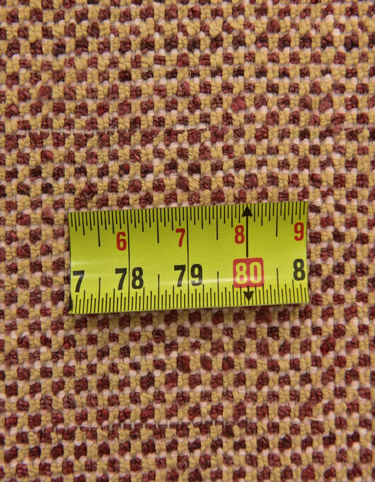 Detail image of  4' 9 x 6' 5  Hand Knotted Kashkuli Gabbeh Wool Rug