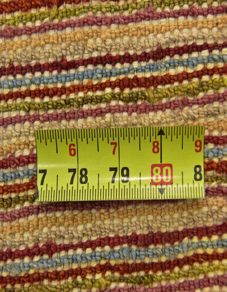 Detail image of  5' x 6' 5  Hand Knotted Kashkuli Gabbeh Wool Rug