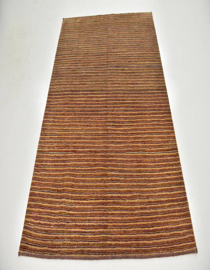 Detail image of  5' x 6' 5  Hand Knotted Kashkuli Gabbeh Wool Rug