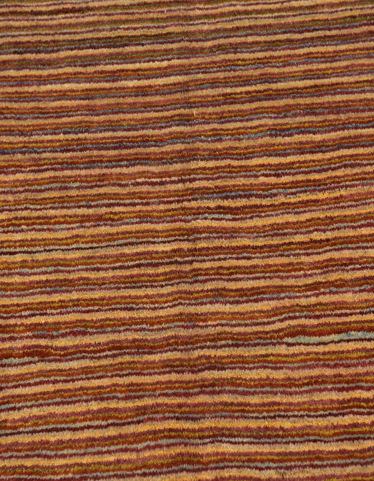 Detail image of  5' x 6' 5  Hand Knotted Kashkuli Gabbeh Wool Rug