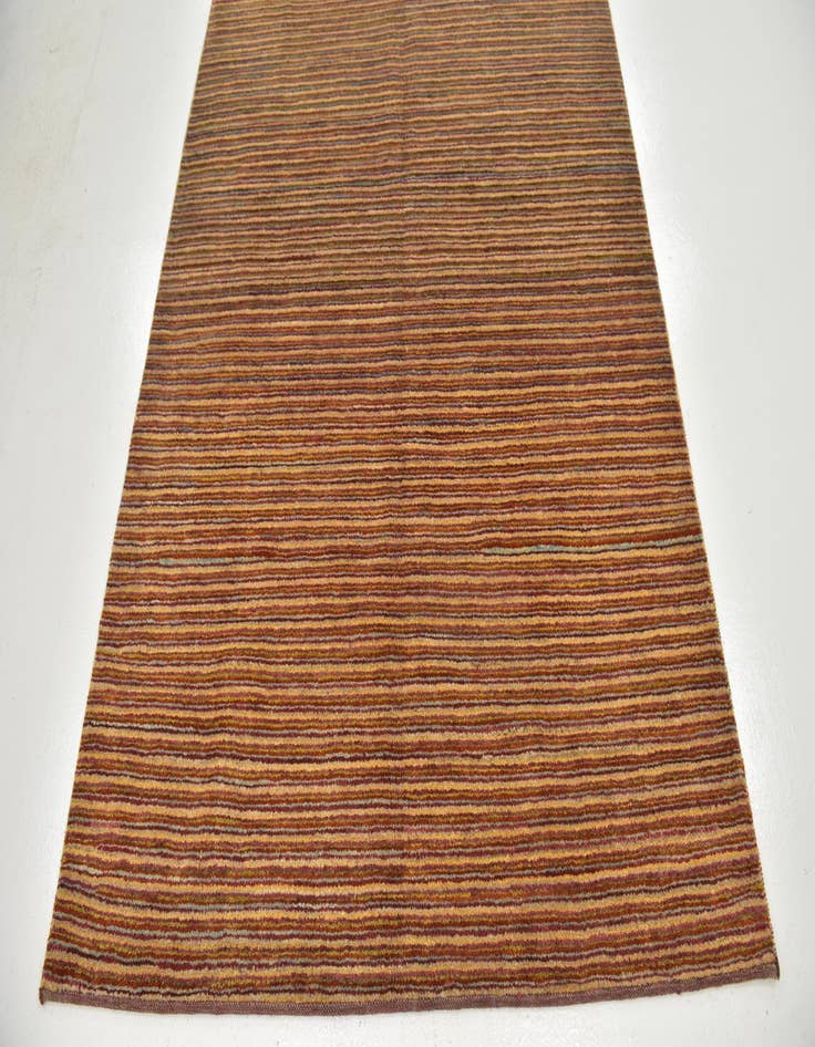 Detail image of  5' x 6' 5  Hand Knotted Kashkuli Gabbeh Wool Rug