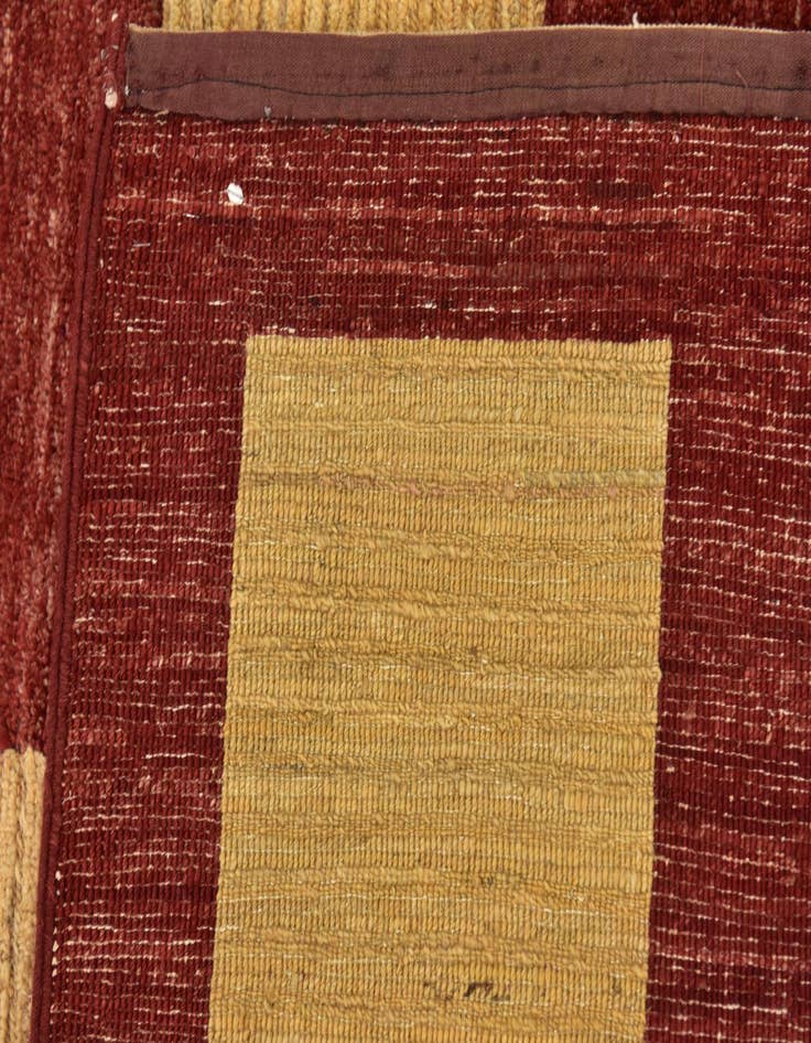 Detail image of  5' 10 x 8' 8  Hand Knotted Kashkuli Gabbeh Wool Rug