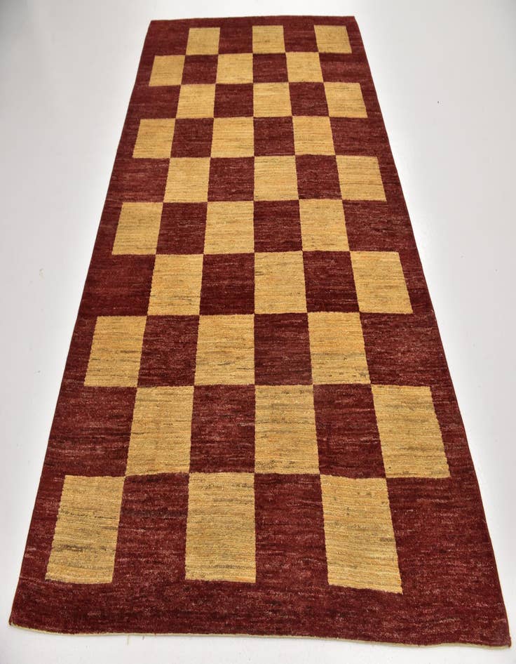 Detail image of  5' 10 x 8' 8  Hand Knotted Kashkuli Gabbeh Wool Rug