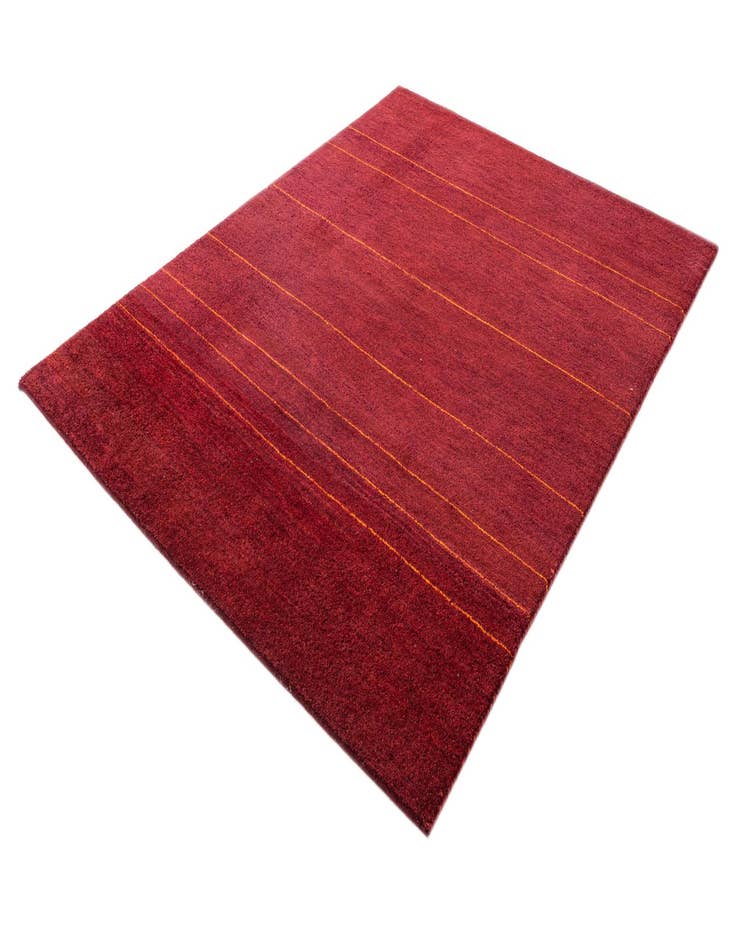 Detail image of  5' 5 x 6' 4  Hand Knotted Kashkuli Gabbeh Wool Rug