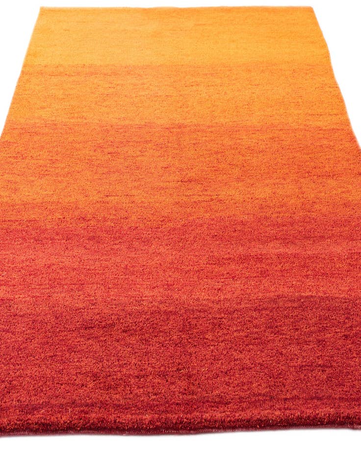 Detail image of  5' 7 x 7' 8  Hand Knotted Kashkuli Gabbeh Wool Rug