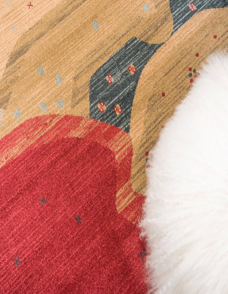 Detail image of  3' 3 x 5' 3 Kashkuli Gabbeh Rug