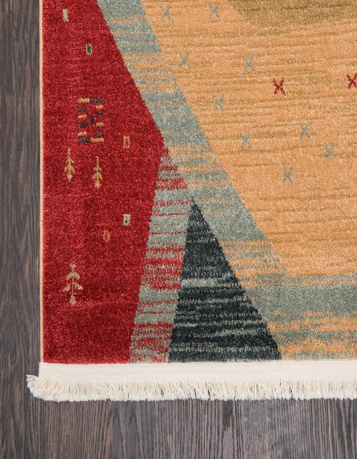 Detail image of  3' 3 x 5' 3 Kashkuli Gabbeh Rug