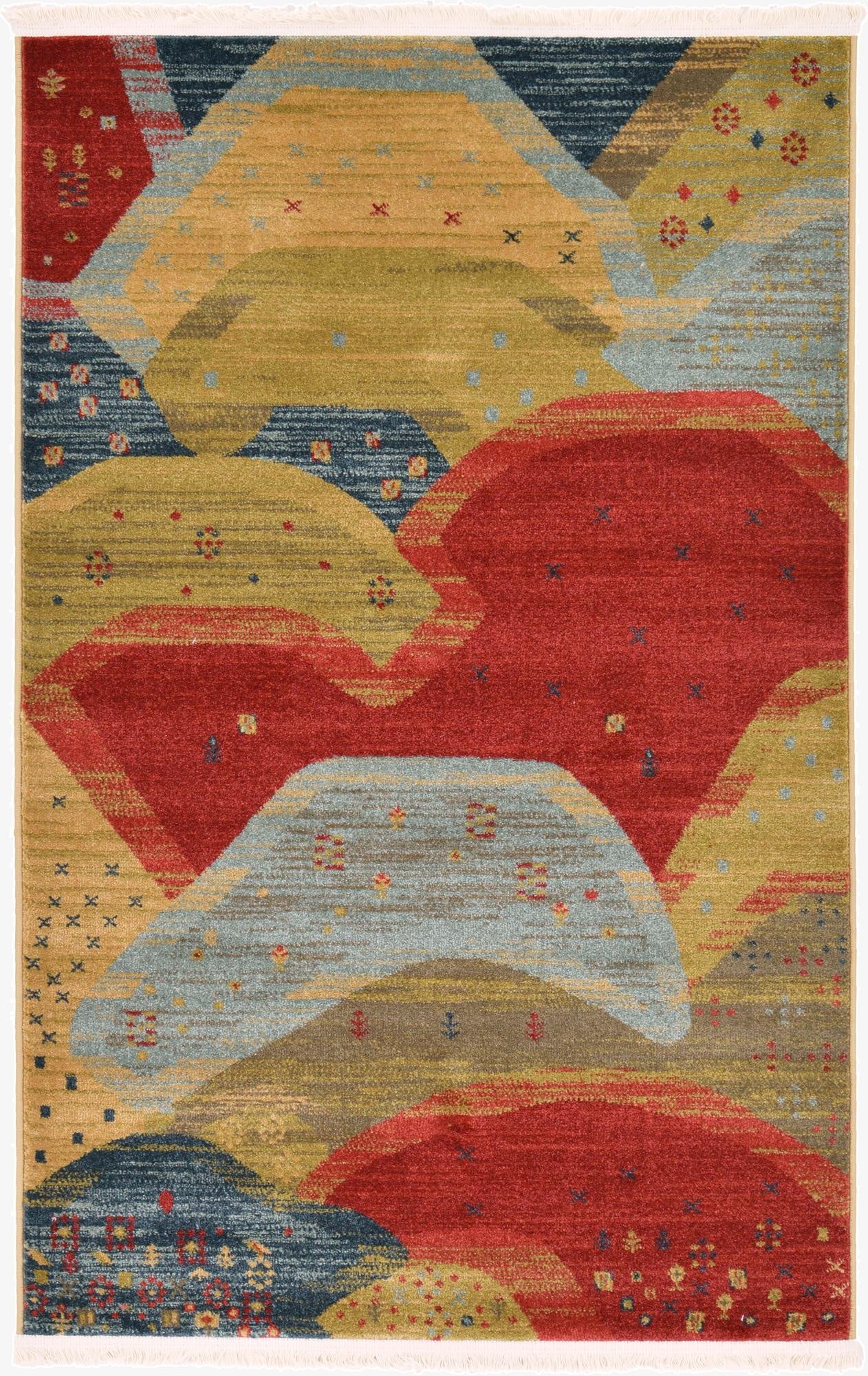  3' 3 x 5' 3 Kashkuli Gabbeh Rug