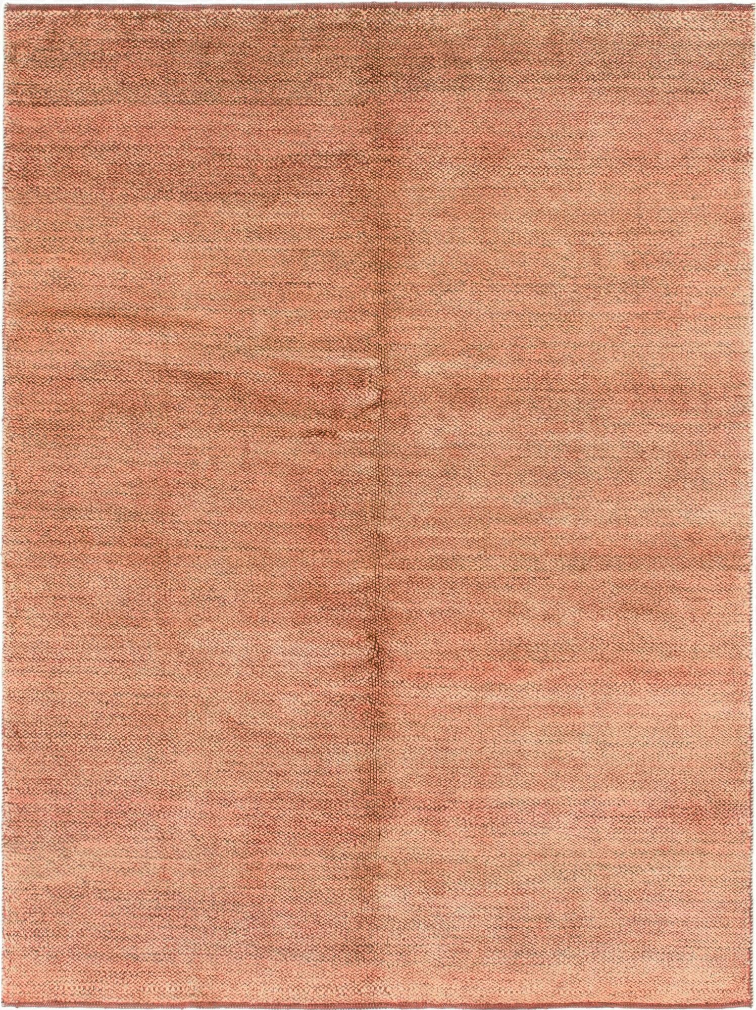  4' 9 x 6' 5  Hand Knotted Kashkuli Gabbeh Wool Rug