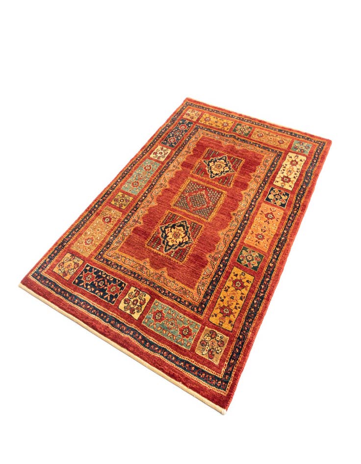 Detail image of  3' 7 x 5' 4 Kashkuli Wool Rug