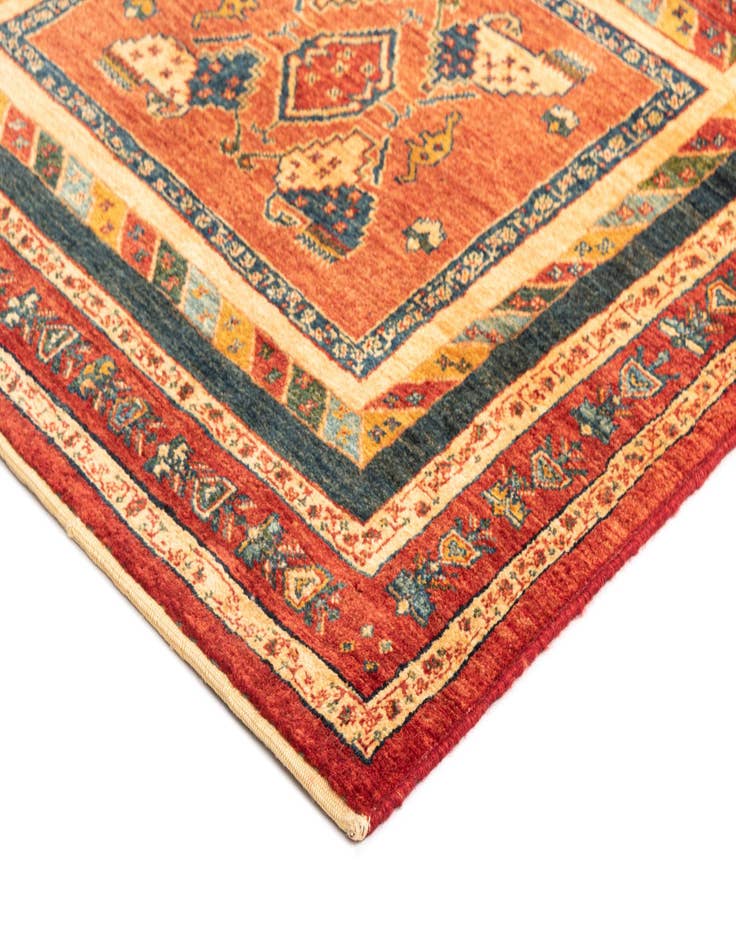 Detail image of  3' 8 x 5' 3 Kashkuli Wool Rug