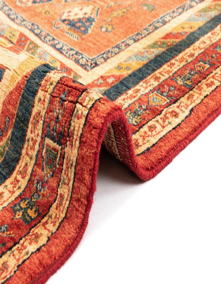 Detail image of  3' 8 x 5' 3 Kashkuli Wool Rug