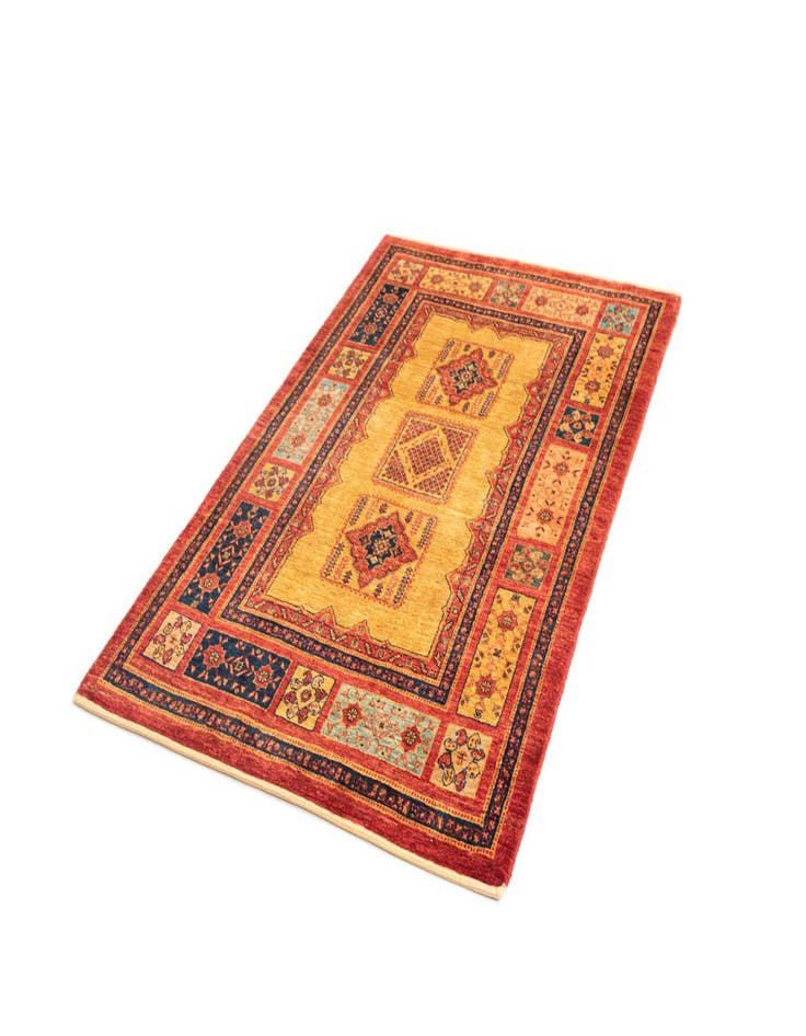 Detail image of  3' 7 x 5' 5 Kashkuli Wool Rug