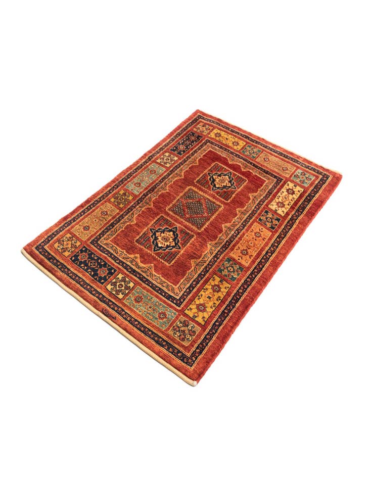 Detail image of  3' 7 x 4' 11 Kashkuli Wool Rug