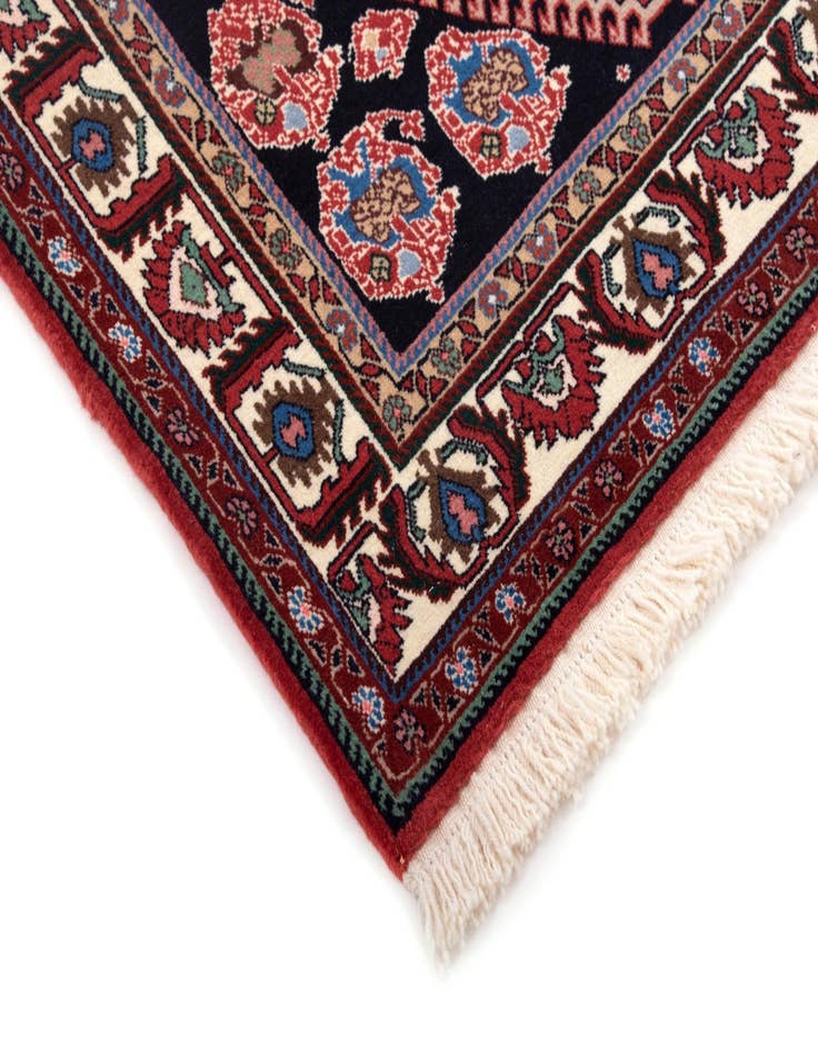 Detail image of  3' 5 x 5'  Hand Knotted Kashkuli Persian Wool Rug