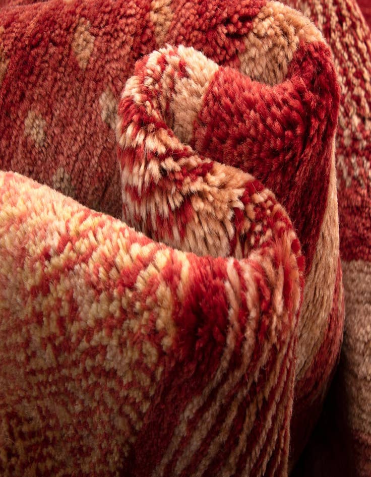 Detail image of  4' 3 x 6'  Hand Knotted Kashkuli Persian Rug