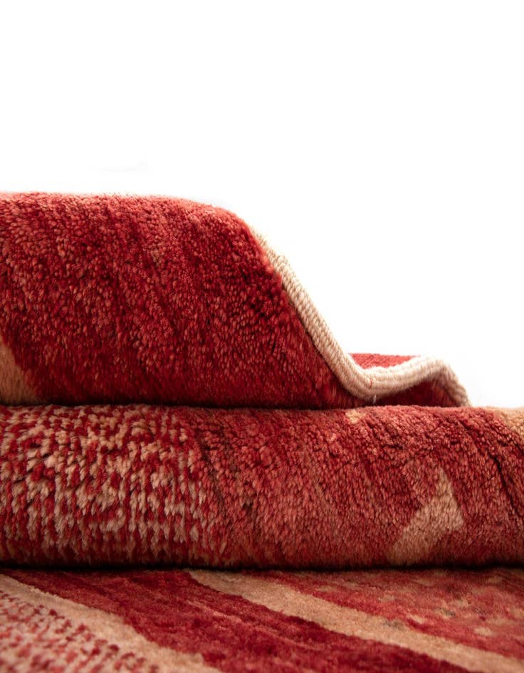 Detail image of  4' 3 x 6'  Hand Knotted Kashkuli Persian Rug