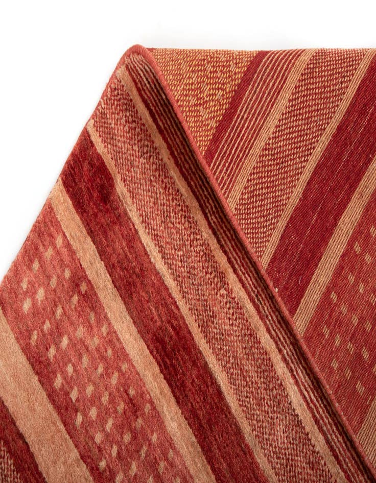 Detail image of  4' 3 x 6'  Hand Knotted Kashkuli Persian Rug