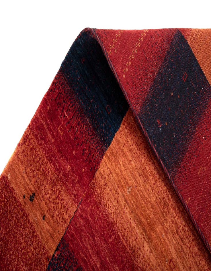 Detail image of  4' 11 x 6' 7  Hand Knotted Kashkuli Persian Rug