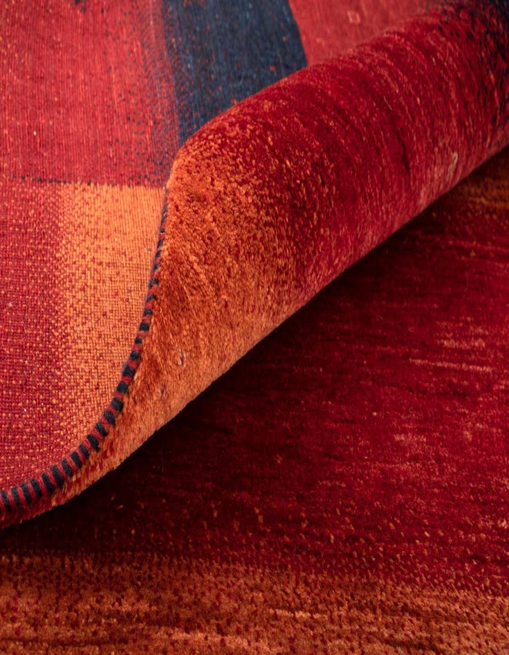 Detail image of  4' 11 x 6' 7  Hand Knotted Kashkuli Persian Rug