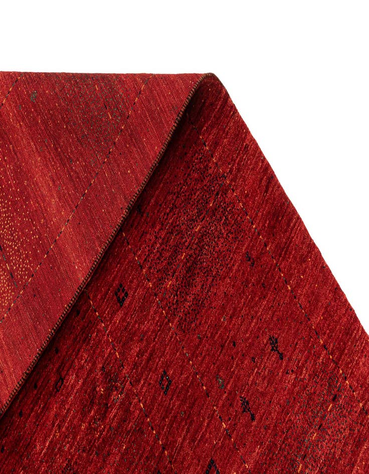 Detail image of  5' 7 x 7' 5  Hand Knotted Kashkuli Rug