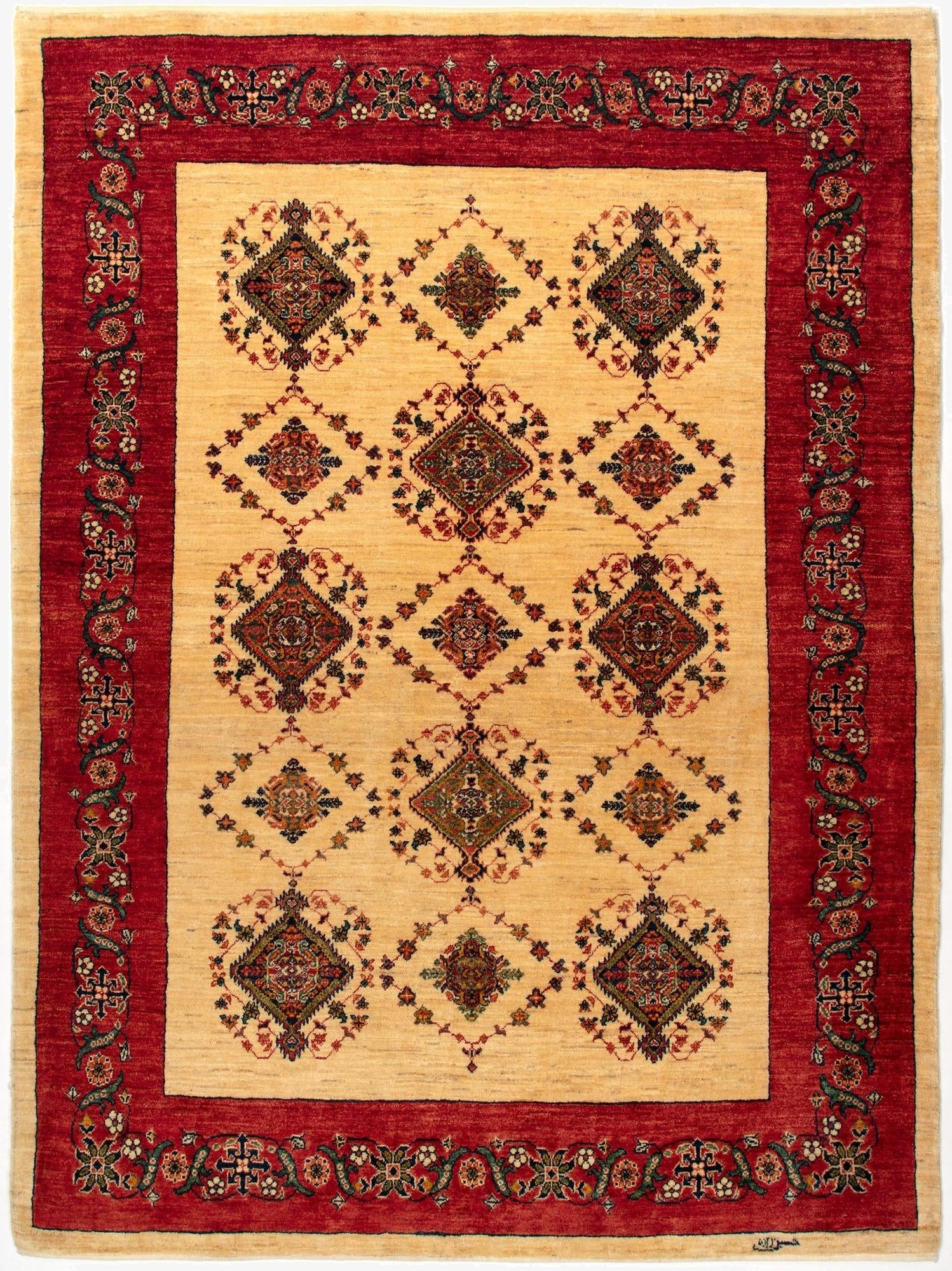  5' 6 x 7' 5 Kashkuli Rug