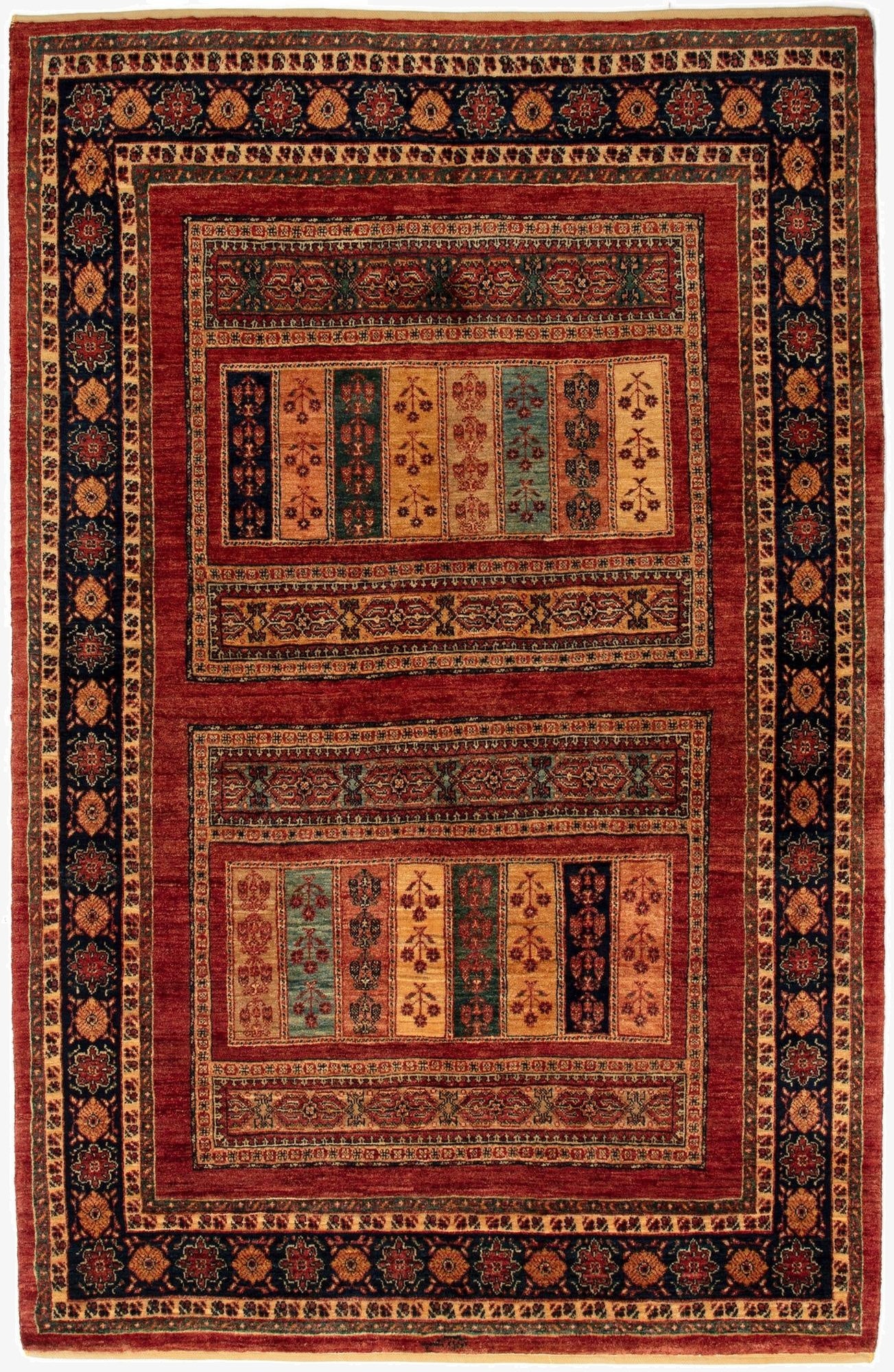  4' 7 x 7' 1 Kashkuli Rug