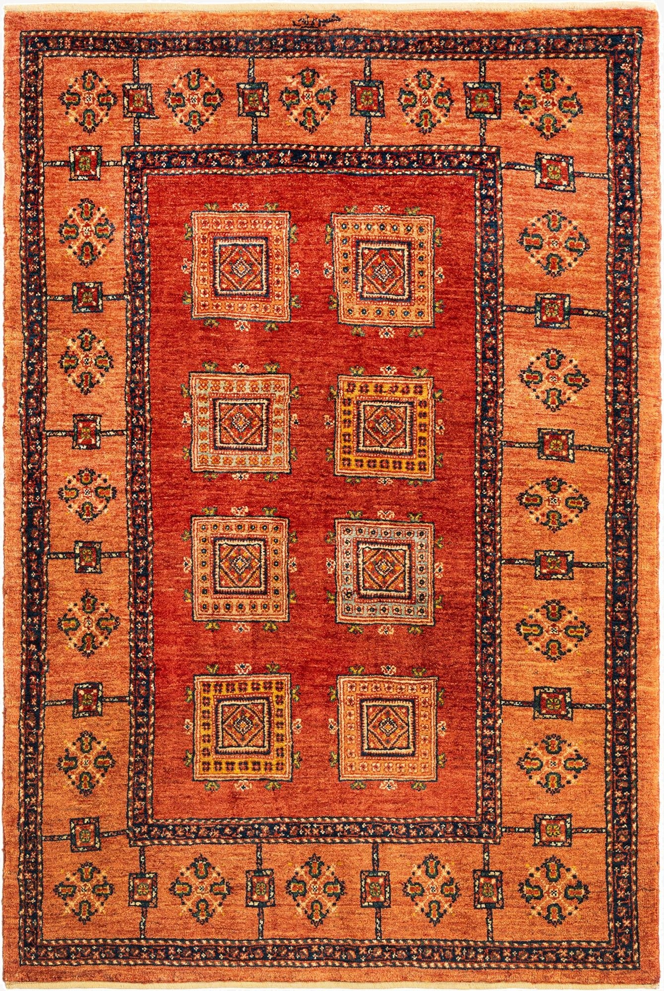  3' 5 x 5' 3 Kashkuli Wool Rug