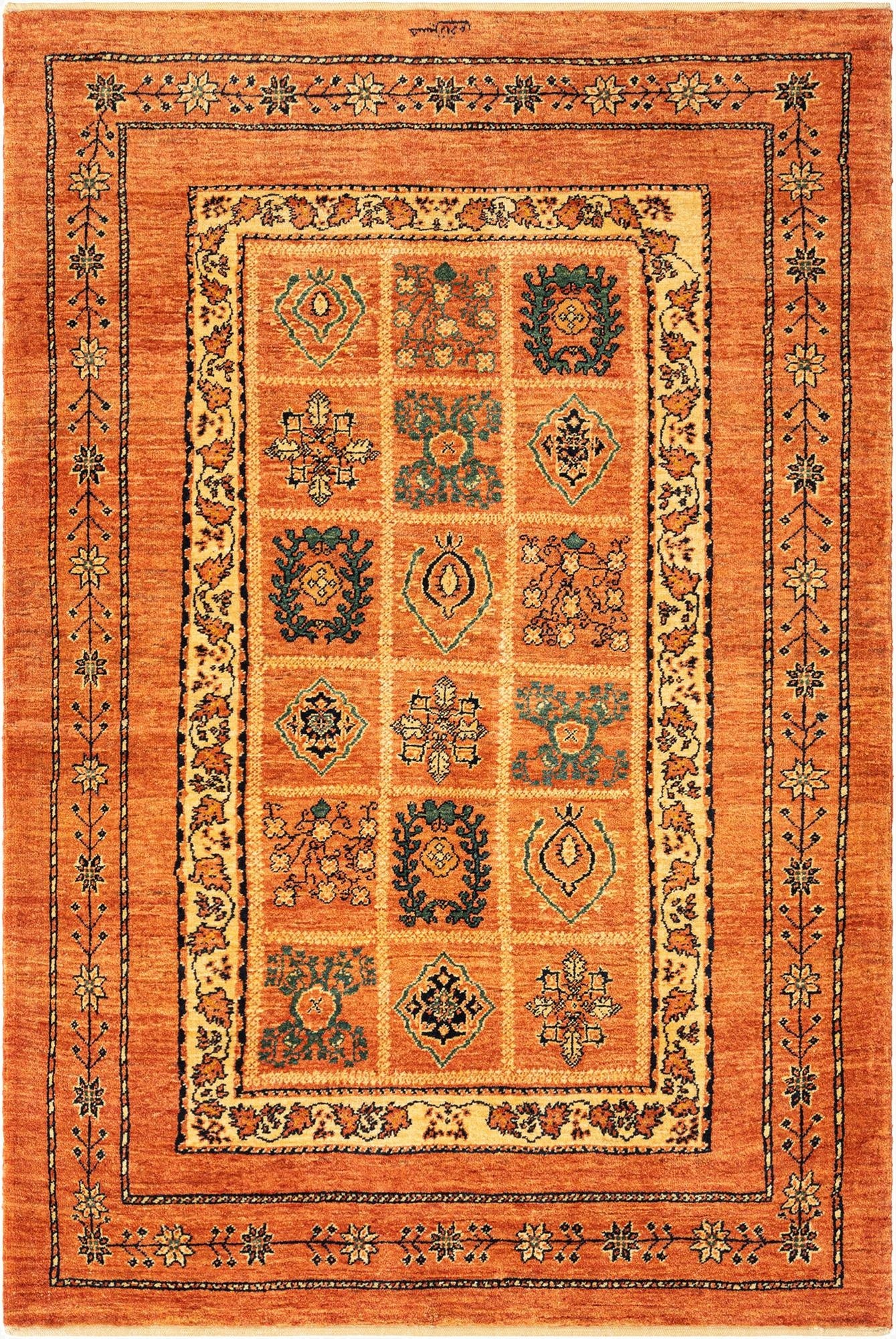  3' 8 x 5' 6 Kashkuli Wool Rug