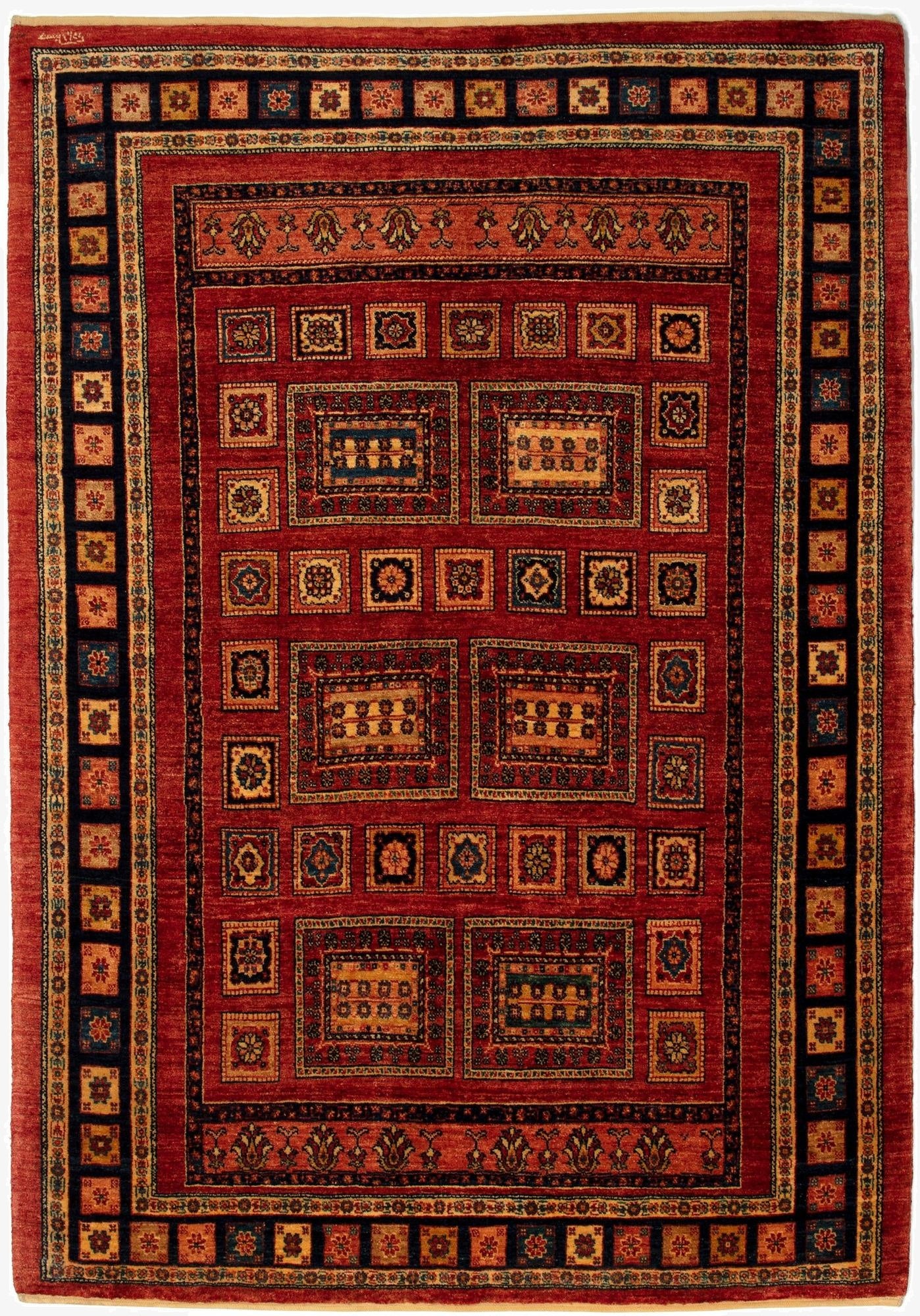  4' 7 x 6' 9 Kashkuli Rug