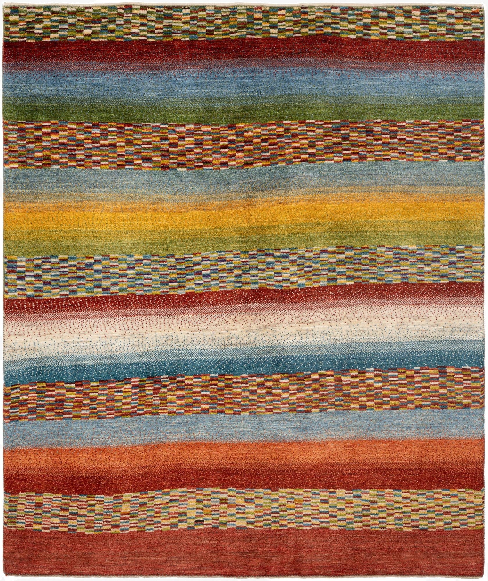  4' 11 x 6' Kashkuli Wool Rug