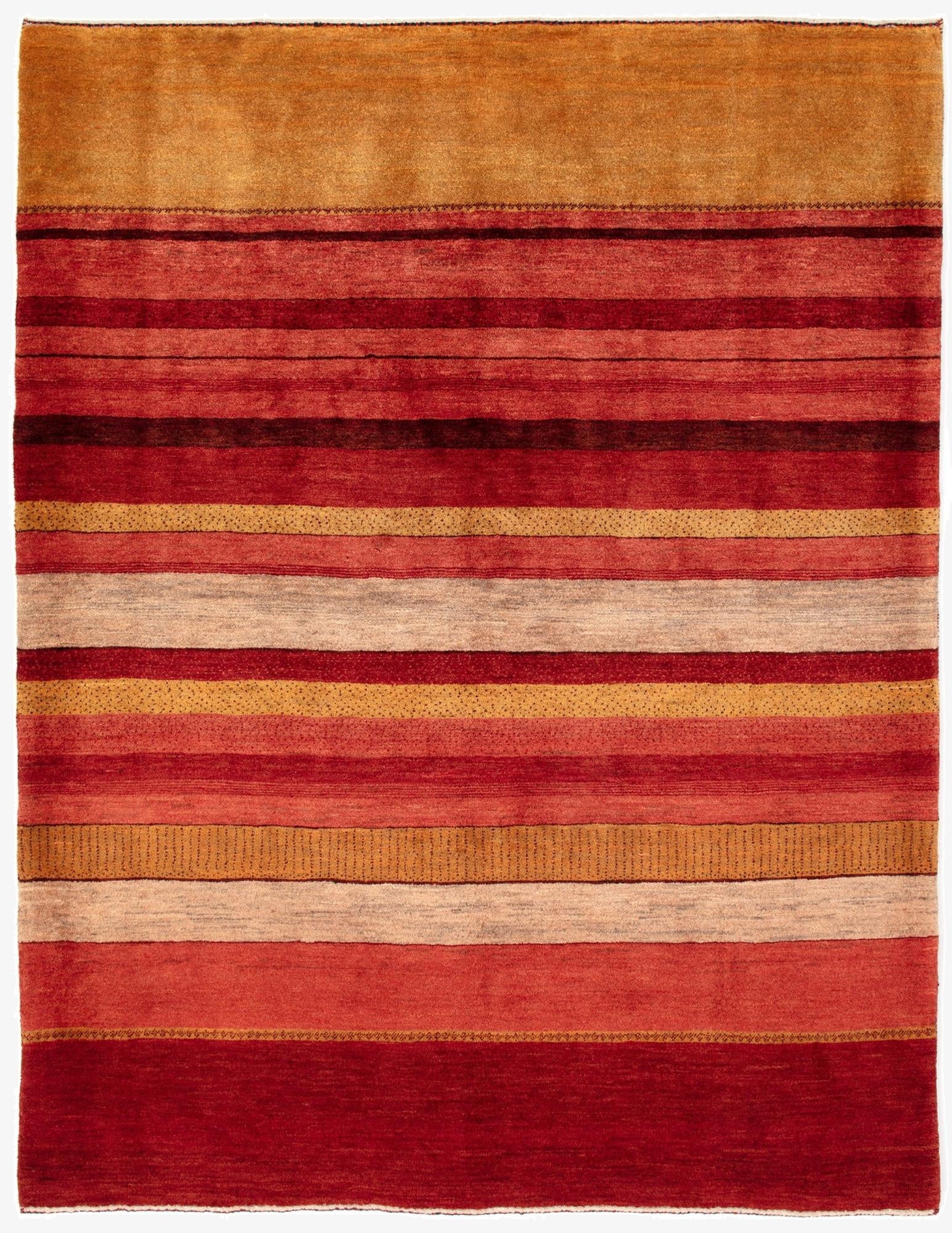  4' 11 x 6' 4  Hand Knotted Kashkuli Persian Rug