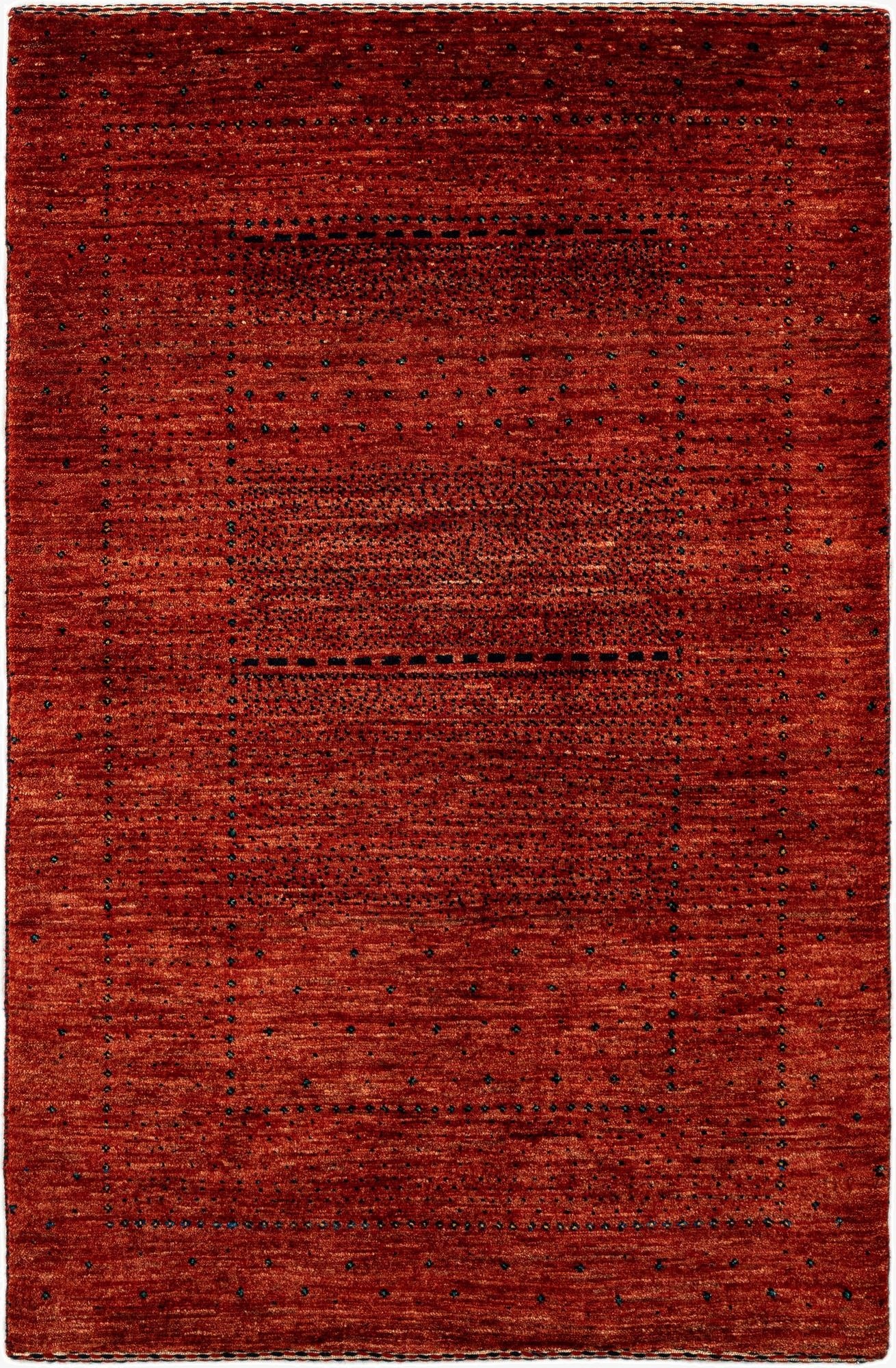  2' 7 x 4' 2  Hand Knotted Kashkuli Rug