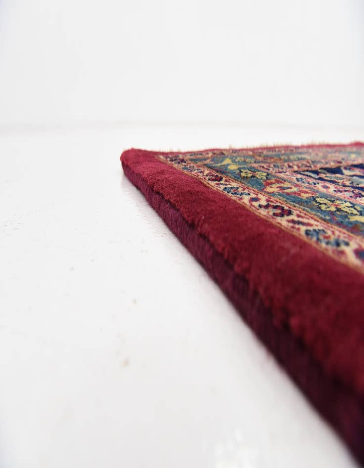 Detail image of  9' 8 x 12' 7  Hand Knotted Kashmar Persian Wool Rug