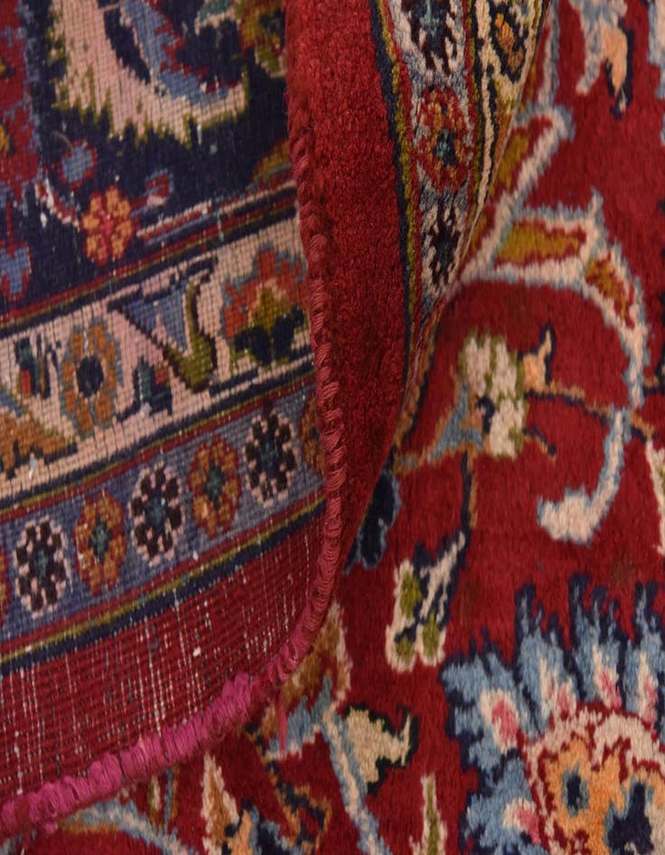 Detail image of  9' 7 x 12' 10  Hand Knotted Kashmar Persian Wool Rug