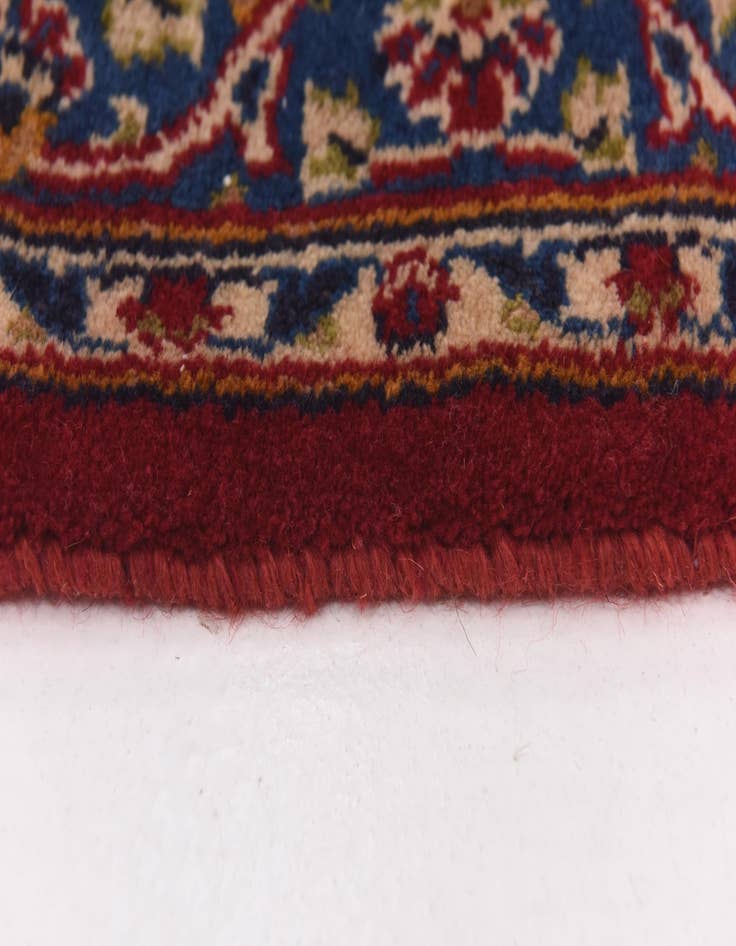 Detail image of  9' 7 x 13'  Hand Knotted Kashmar Persian Wool Rug