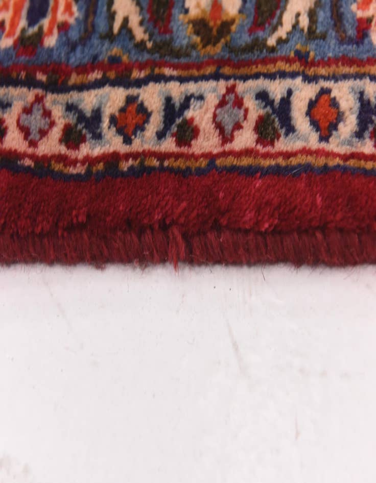 Detail image of  9' 7 x 12' 6  Hand Knotted Kashmar Persian Wool Rug