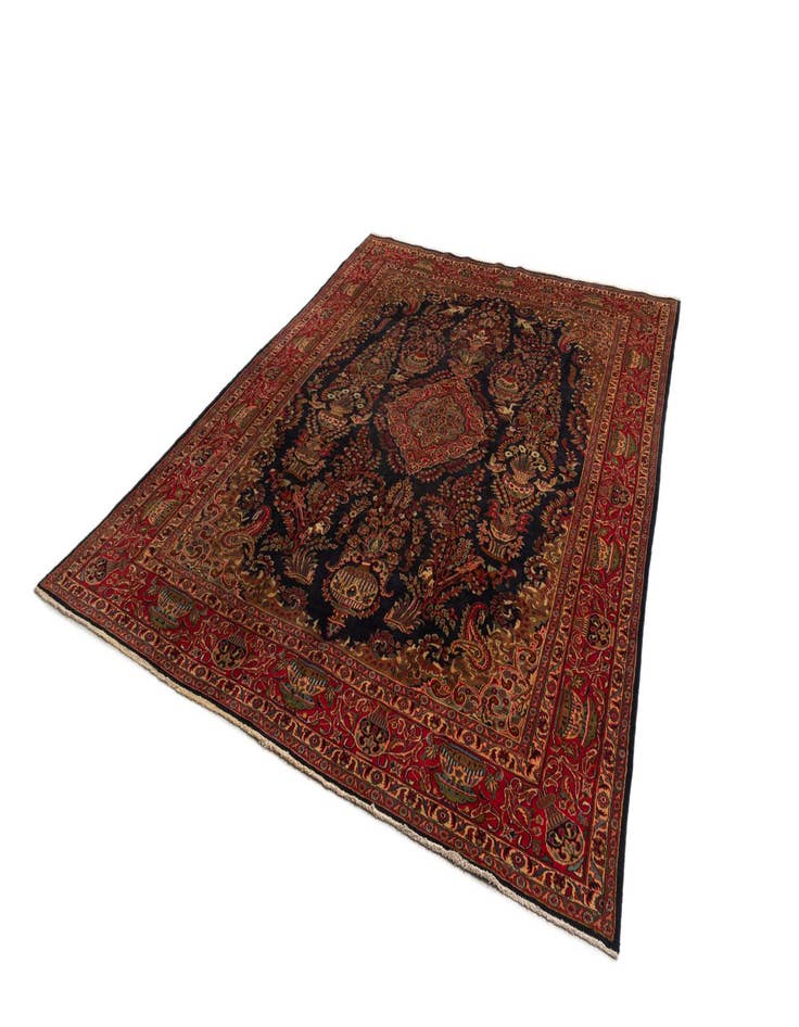 Detail image of  9' 7 x 12' 6 Kashmar Wool Rug