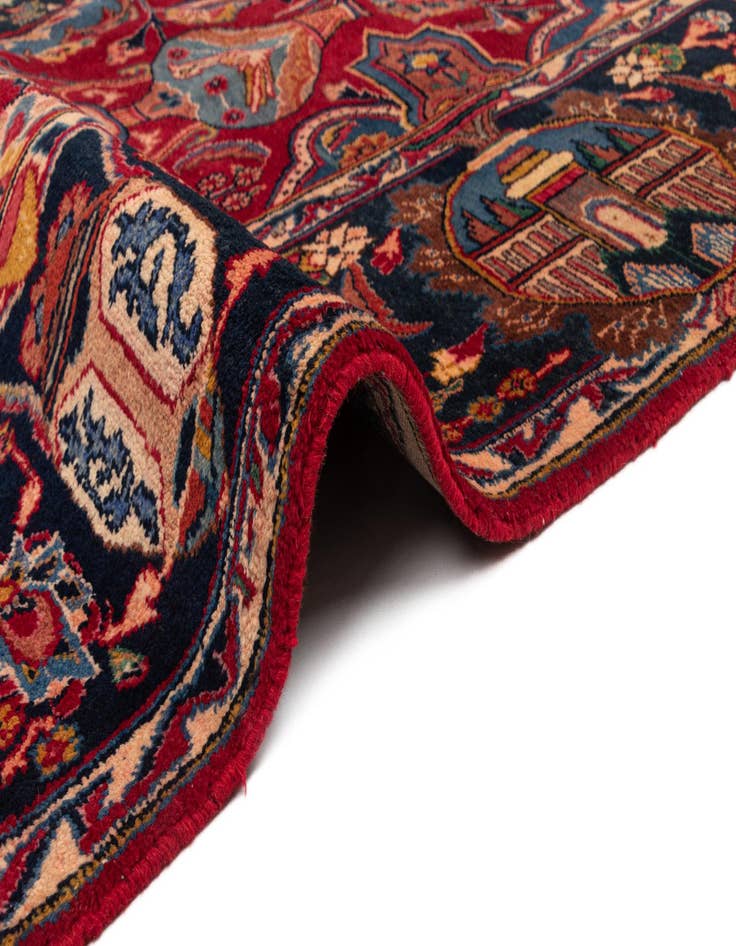 Detail image of  9' 8 x 12' 6 Kashmar Wool Rug