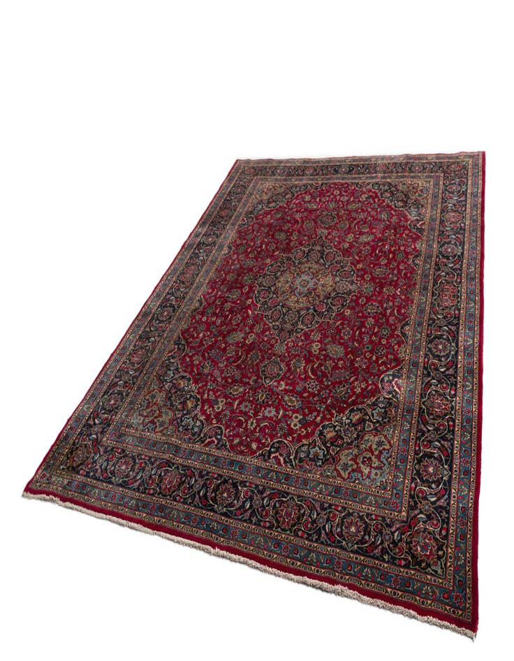 Detail image of  9' 9 x 12' 5 Kashmar Wool Rug