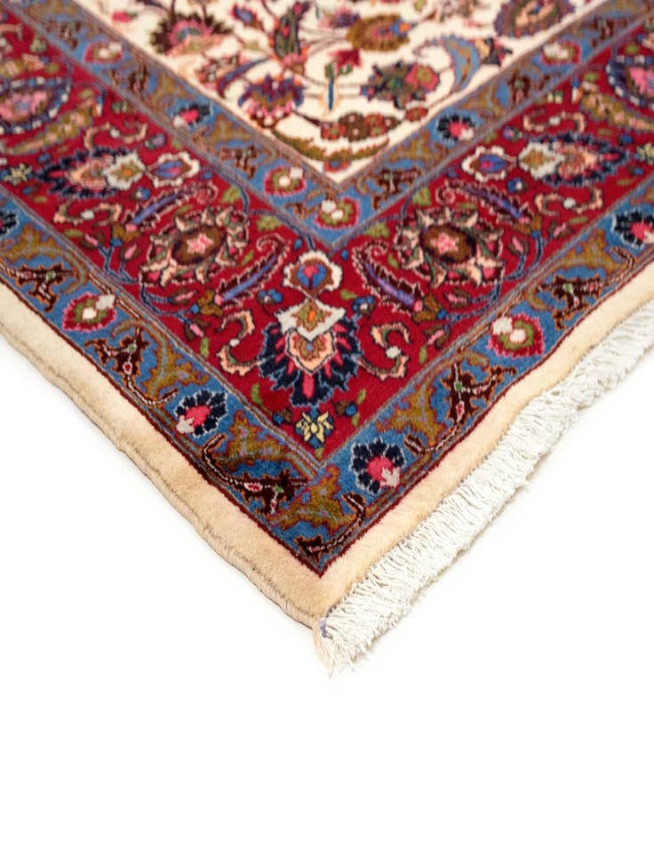 Detail image of  9' 11 x 12' 8  Hand Knotted Kashmar Persian Wool Rug