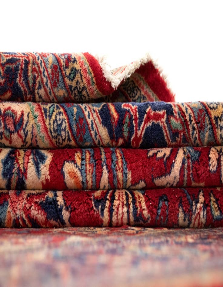 Detail image of  6' 10 x 10' 9 Kashmar Wool Rug