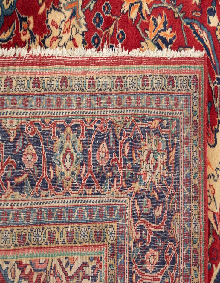 Detail image of  6' 10 x 10' 9 Kashmar Wool Rug