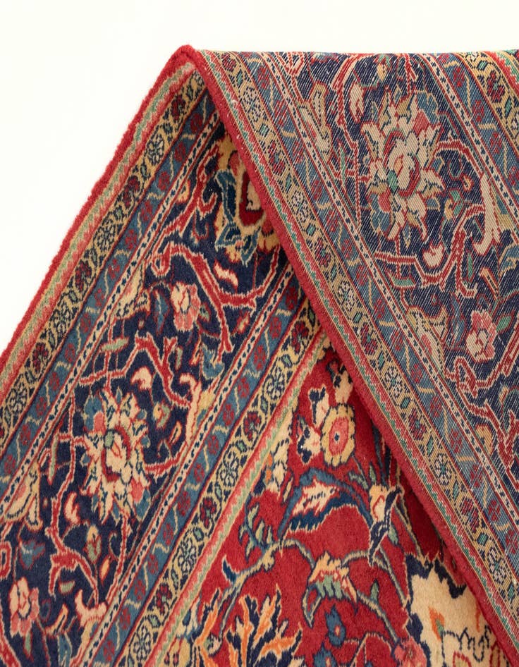 Detail image of  6' 10 x 10' 9 Kashmar Wool Rug
