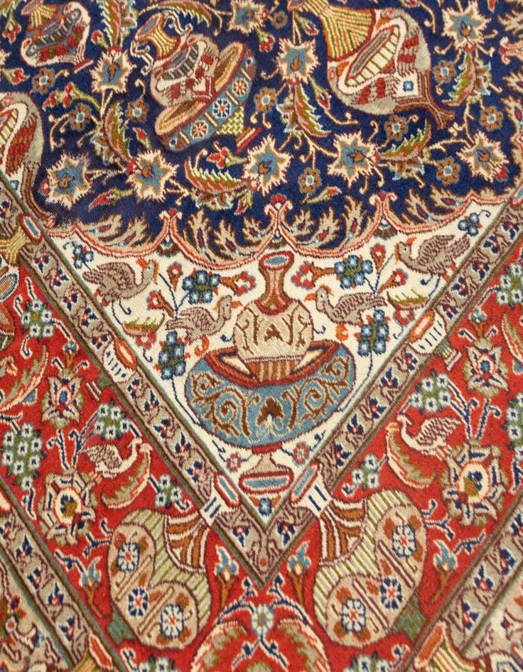 Detail image of  6' 5 x 9' 5 Kashmar Wool Rug