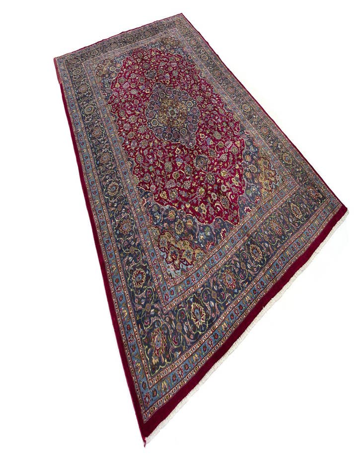 Detail image of  10' 2 x 13' 9 Kashmar Wool Rug