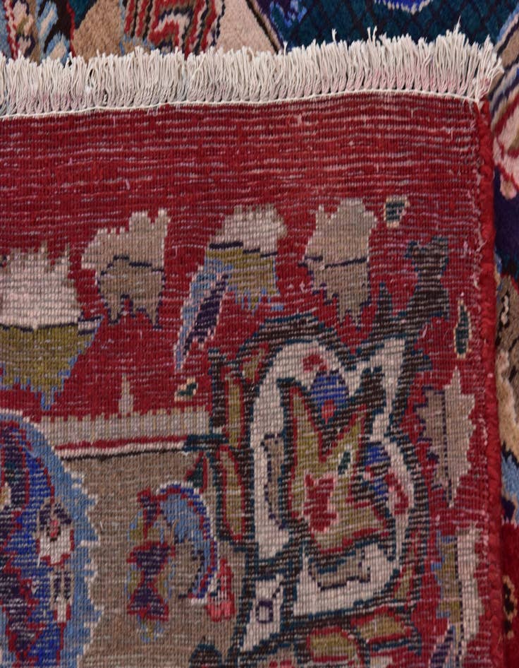 Detail image of  10' x 12' 5  Hand Knotted Kashmar Persian Wool Rug