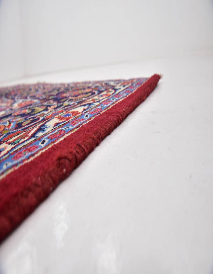 Detail image of  9' 8 x 12' 8  Hand Knotted Kashmar Persian Wool Rug