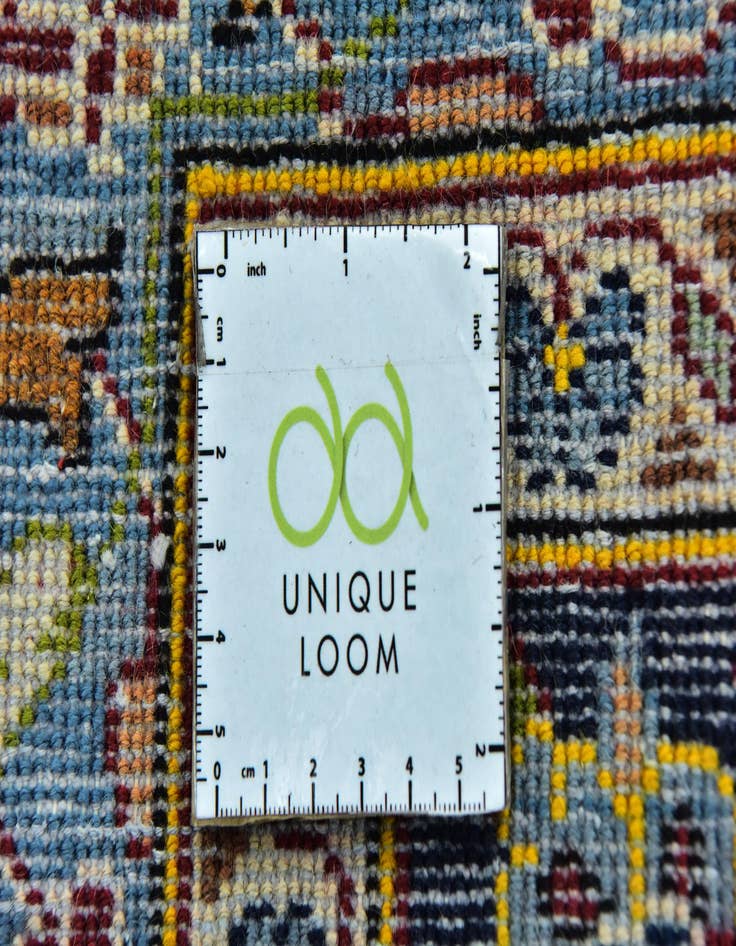 Detail image of  9' 8 x 13' 3  Hand Knotted Kashmar Persian Wool Rug