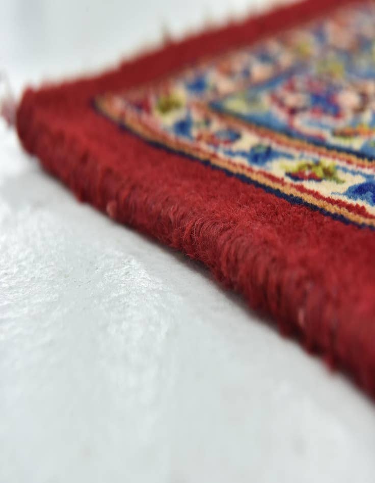 Detail image of  9' 9 x 12' 9  Hand Knotted Kashmar Persian Wool Rug